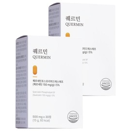 My D Day Quercetin Quermin 15g, 2 units, 30 tablets / 마이디데이 퀘르세틴 퀘르민 15g, 2개, 30정