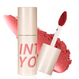 INTO YOU Matte Velvet Lipstick Lip Mud Soft Lightweight Smooth Lip Clay Mousse Non-Stick Lip Gloss for Lips and Cheeks