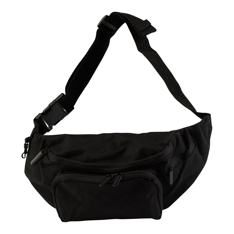 Quadra Bum Bag, Hip Pouch Black
