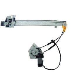 OEG Parts New Window Regulator W/Motor Front Passenger Side Right RH Compatible with 2001 2002 2003 2004 2005 Kia Rio 748-407, 660013G, OK30C-58560B, OK30C58560B