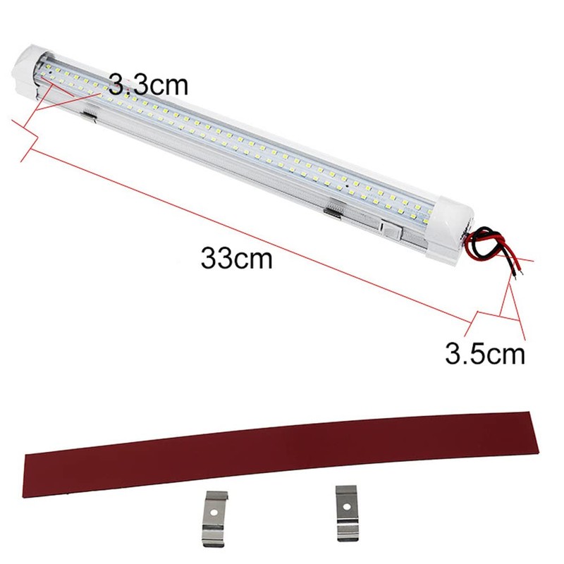 Hsthe Sea 2 PCS LED Interior Light Strip Interior Lighting
