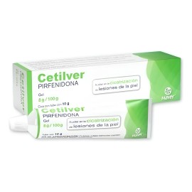Pirfenidona Gel Cetilver Genérico De Kitoscell Tubo Con 10 G