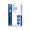 STAEDTLER 236-1 Lumocolor Omnigraph Universal Permanent Marking Crayon - Yellow