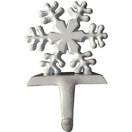 Christmas Concepts® White Snowflake Stocking Hanger - 18.7cm - Christmas Decoration