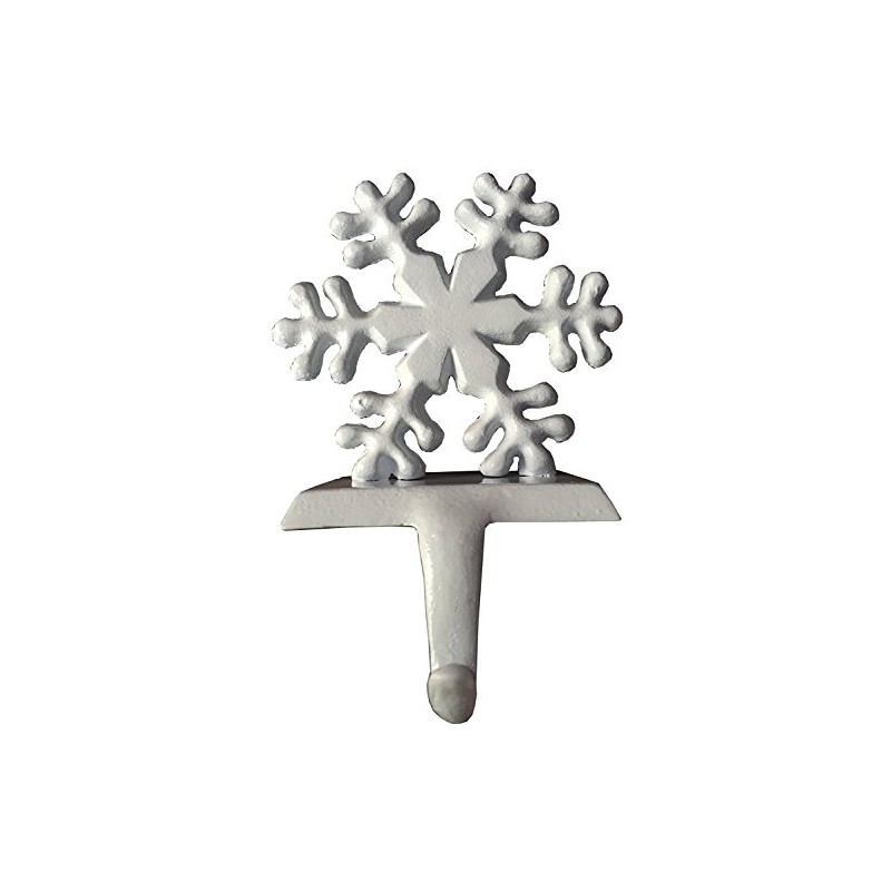 Christmas Concepts® White Snowflake Stocking Hanger - 18.7cm - Christmas