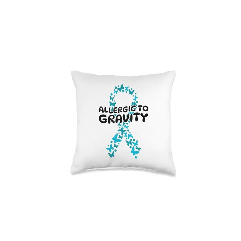POTS Syndrome Allergic To Gravity Throw Pillow