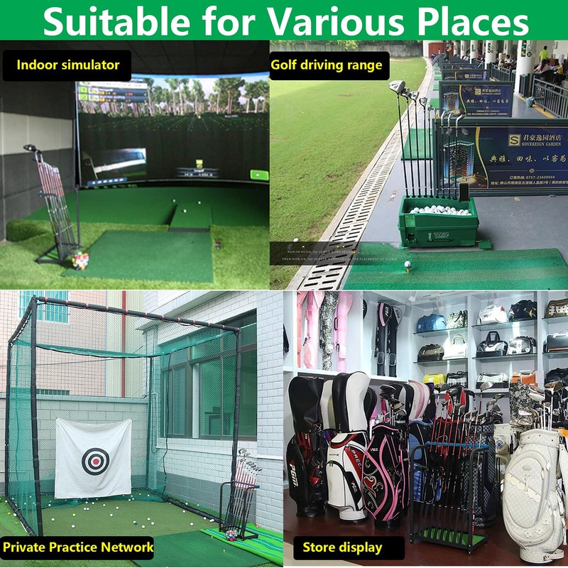 Nisorpa Golf Club Organizer Rack Golf Club Display Stand Rack