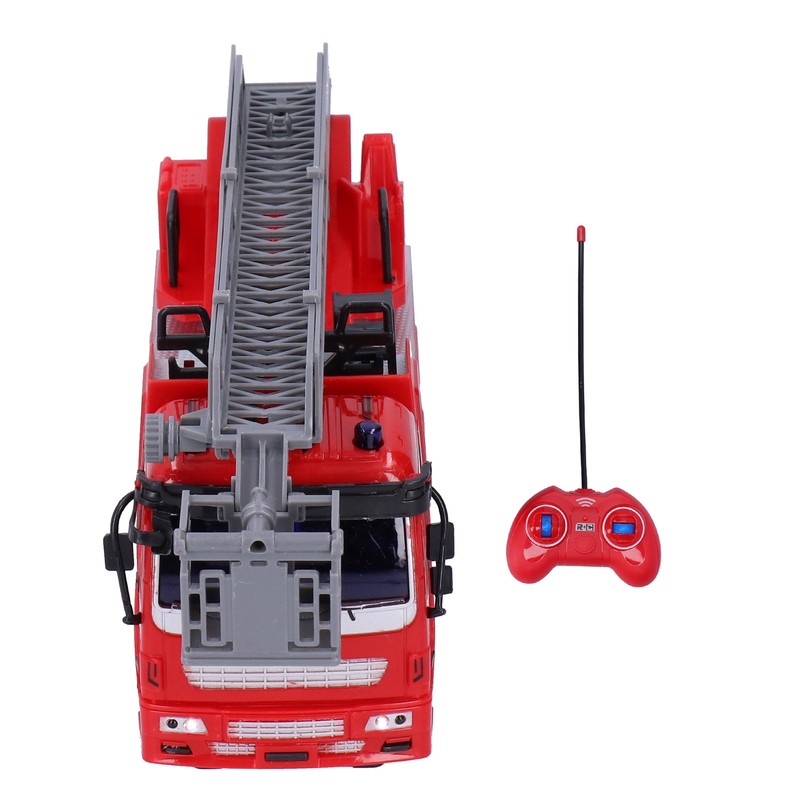 1:30 Fire Fighting Truck Model Remote Control Light Sound Simulation