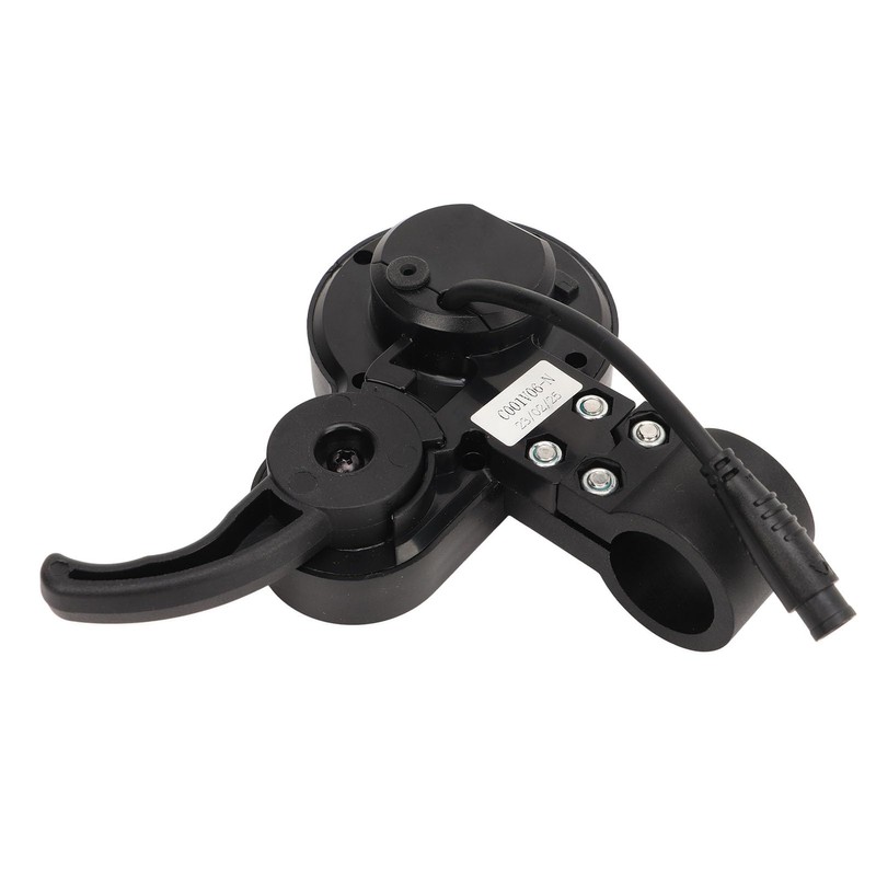 Fockety Acelerador de Pulgar Eléctrico con Pantalla LCD, Conector Impermeable