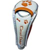 Golf Head Cover Driver Paw Model Magnetic Head Cover (White/Orange)