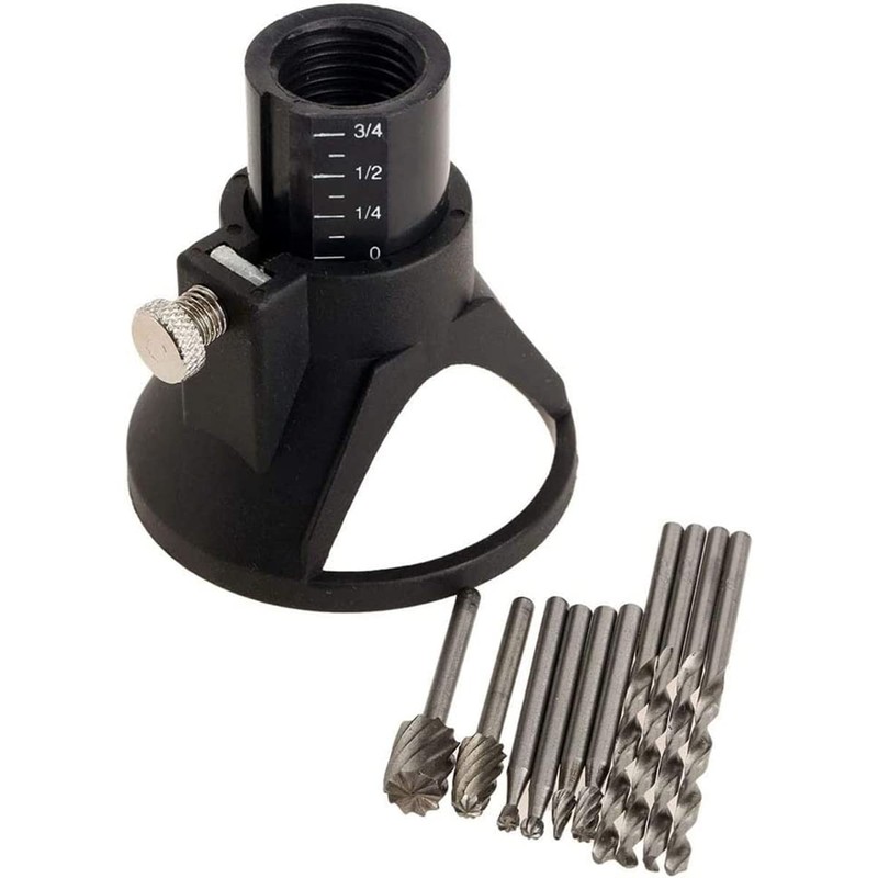 MACHSWON 11 PCS Rotary Multi Purpose Tool Cutting Guide Router