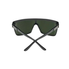 Spy Optic Flynn Sunglasses Black Matte Black w/Happy Grey Green Lens