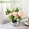 6 Pieces Disco Ball Flower Vase Mirror Disco Ball Glass