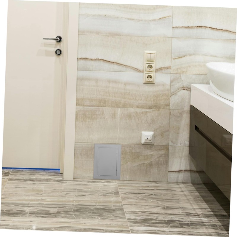 Gatuida Access Panel Wall Hole Cover Stylish PVC Access Door