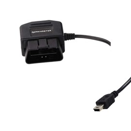 REARMASTER Universal OBD Power Cable for Dash Camera,24 Hours Surveillance/Acc Mode with Switch Button(Mini USB Port)