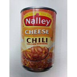 Nalley Cheese Chili Con Carne with Beans, 14-ounce Cans (Pack of 6)