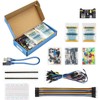 Electronics Basic Kit w/Power Supply Module, Breadboard, Jumper Wire, LED,Resistor,
