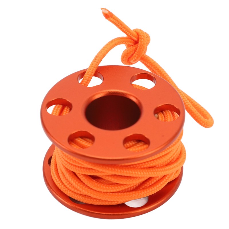 Scuba Diving Finger Reel Aluminum Alloy Mini Finger Spool Reel
