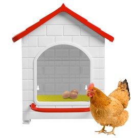 Nesting Boxes for Chicken, Plastic Compartment Chicken Nesting Boxes Coop for Laying Eggs for Hens, Ducks and Poultry