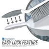Dustpan and Brush Set , Choose Your Colour (Grey)