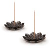 SLKIJDHFB Incense Burner - Lotus Stick Incense Holder 6 Incense