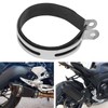 Akozon Exhaust Clamp Exhaust Pipe Clamp Fixed Ring Universal Stainless
