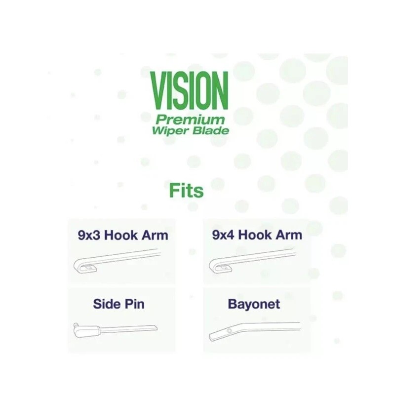 ECO- GUARD (10-pk) ECOGARD XV26 Vision Premium 26” Wiper Blade