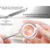 Professional Spatula Double Spatula Stainless Steel Cosmetic Ointment Spatula for