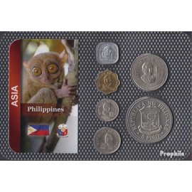Prophila Collection Philippines Stgl./Uncirculated Course Coins Stgl./Uncirculated from 1975 1 Sentimo to 5 Piso (Coins for Collectors - No Means of Payment) Other Mammals (Monkeys/Dinos/Elephants …)