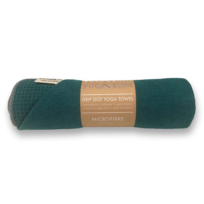 Yogabum Grip Dot Yoga Mat Towels | Non-Slip | Eco