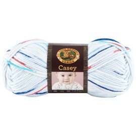 Lion Brand Yarn 832-203 Casey Yarn, Parfait Spots
