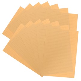 jojofuny 50Sheets Vintage Letter Writing Paper Blank Stationery for Letters Creative Notes Poems Kraft Paper for Personal Messages and