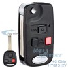 KeyMaster for Lexus LX470 1998-2004 Upgraded Flip Keyless Remote Key