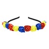 Love Sweety BOHO Floral Crown Rose Flower Headband Hair Wreath