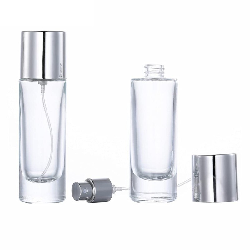 AKOAK 1 Pack 30 ML Clear Glass Separate Bottle Cosmetics