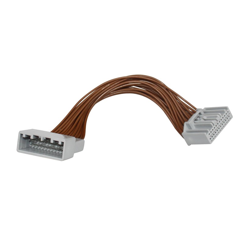 YONGJIANGXIA 24Pin Full Pins Wire Harness for Honda Accord Aux