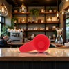 Red Plastic Coffee Scoop Measuring Scoop Suitable for Ground Beans