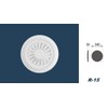 MARBET DESIGN Stucco rosette made of EPS polystyrene - ceiling