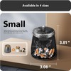 roygra Ashtray with Lid, Windproof Smokeless Metal Ashtray – Bronze,