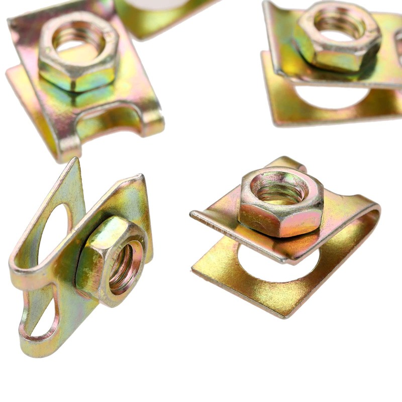 U Type M6 Clip Nut 0.2 inch (6 mm) U