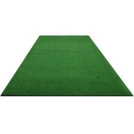 Signature Fitness Golf Hitting Mat, 5 x 3 Feet, 5mm or 15mm Thick Base Commercial Grade Synthetic Turf, No Rubber Tees Included