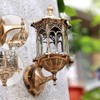 YIYIBYUS Outdoor Wall Lantern, Aluminum Glass Lantern Wall Sconce Light