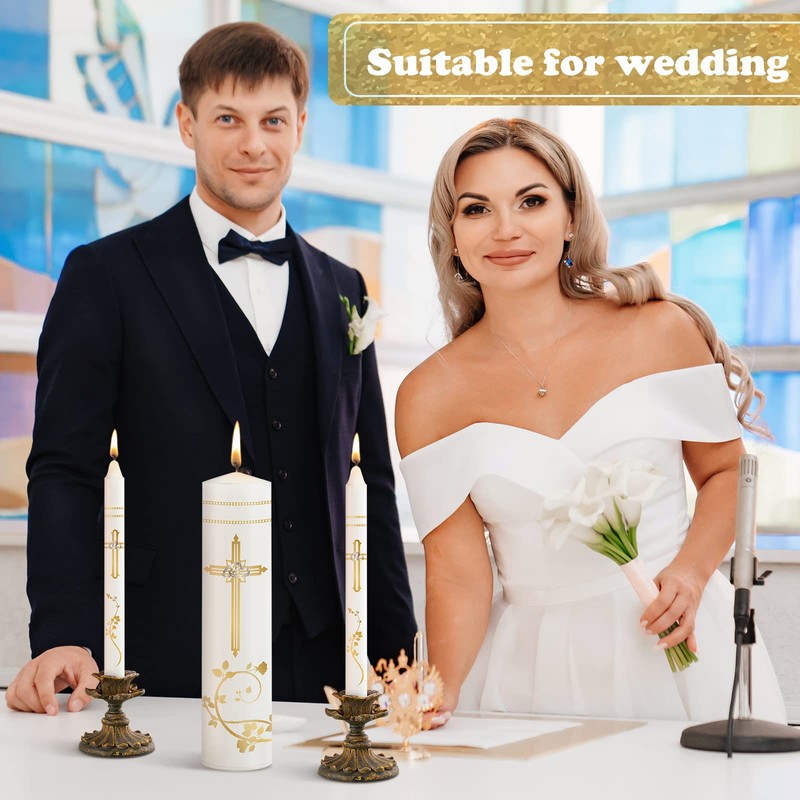 Frienda Unity Candles for Wedding Ceremony Set Wedding Unity Taper