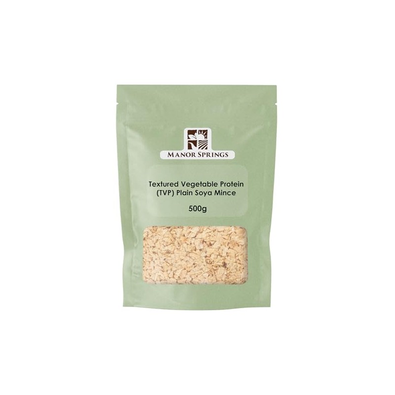 Textured Vegetable Protein (TVP) – Plain SOYA Mince 500g by