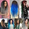 36 Inch 20 Strands Dreadlock Extensions Reggae Hip-hop Synthetic Hair