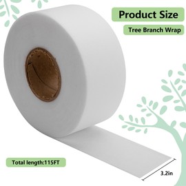 LFUTARI 115Ft Tree Protector Wraps - Winter-Proof Antifreeze Bandage Tree Wrap - Reusable Plants Wrap to Protect Bark and Keep Plants Warm