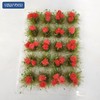 Haivvood 2 Colours 40 pcs Realistic Flower Cluster Grass Tufts