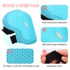 BURSUN Children's Knee Pads, Adjustable Knee Pads, Elbow Pads, Wrist