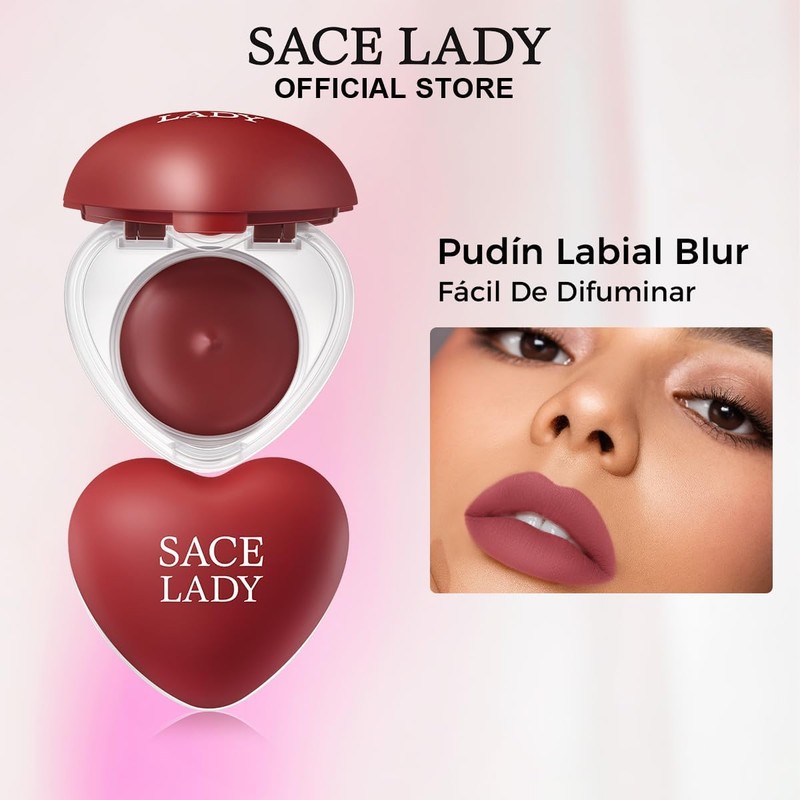 SACE LADY Lip Pudding en Tarro – Tinta Labial Mate
