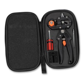 GRAND ORANGE 2 in 1 Garden Tree Grafting Knife Pruning Pruner Shears Snip Scissors Cutting Tool Kit